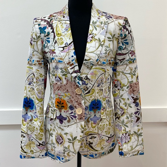 Etro Jackets & Blazers - Authentic ETRO floral cotton blazer size 44 M